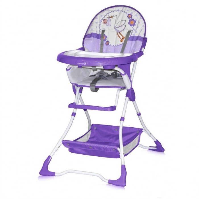 Стульчик для кормления Bertoni BRAVO (violet stork)